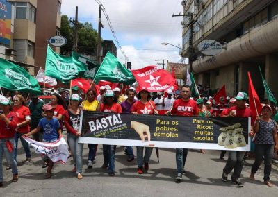 contra a reforma trabalhista